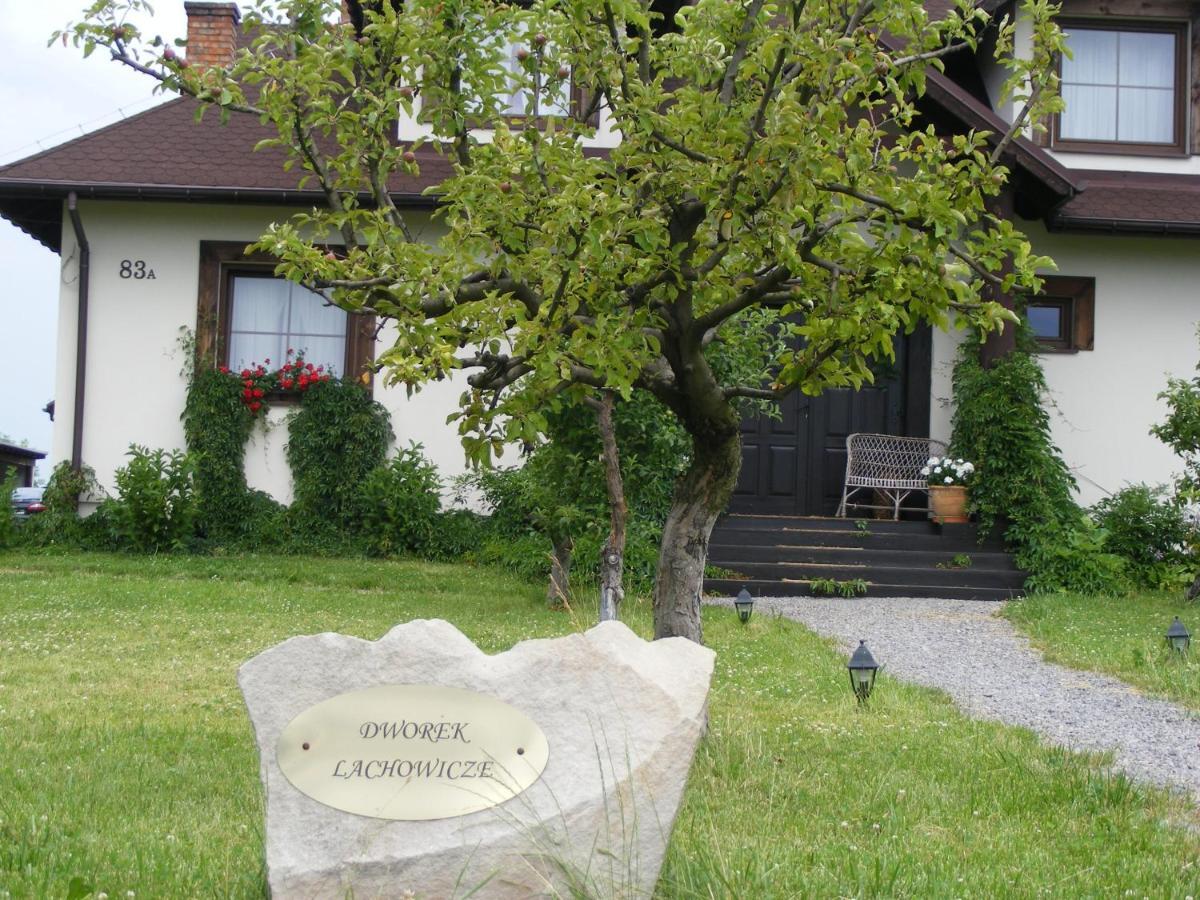 Dworek Lachowicze Grzegorzewice Buitenkant foto
